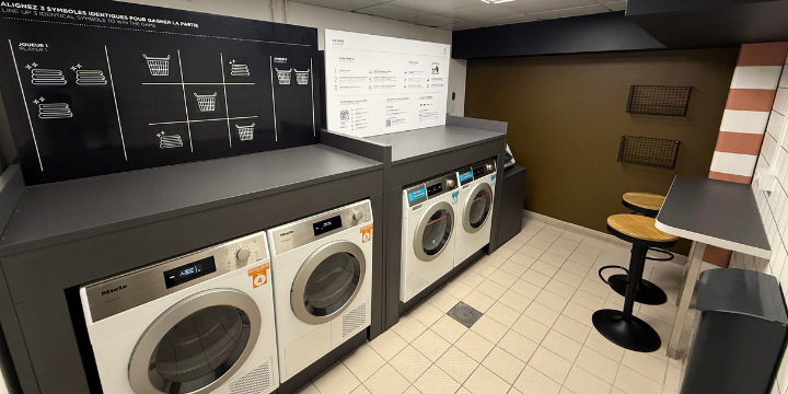 Laverie auberge de jeunesse S2LR